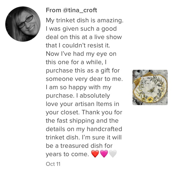 LOVE NOTES for some of my Trinket Shell Dishes - Picture 5 of 16